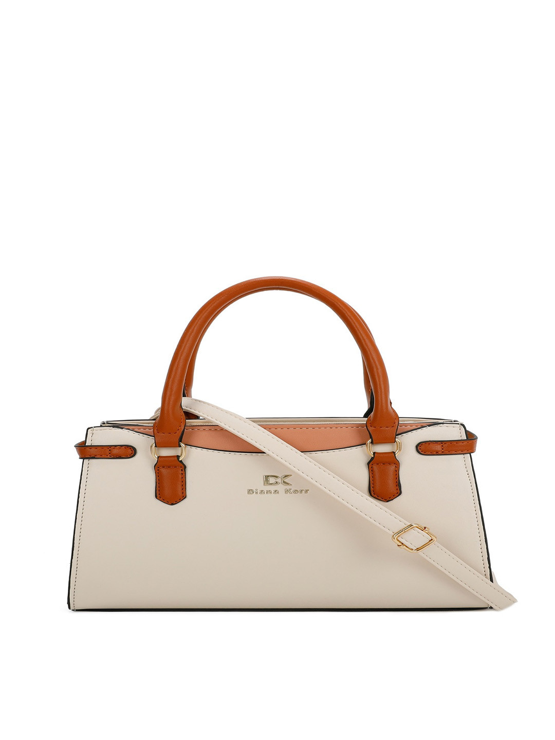 

Diana Korr Structured Handheld Bag, Beige