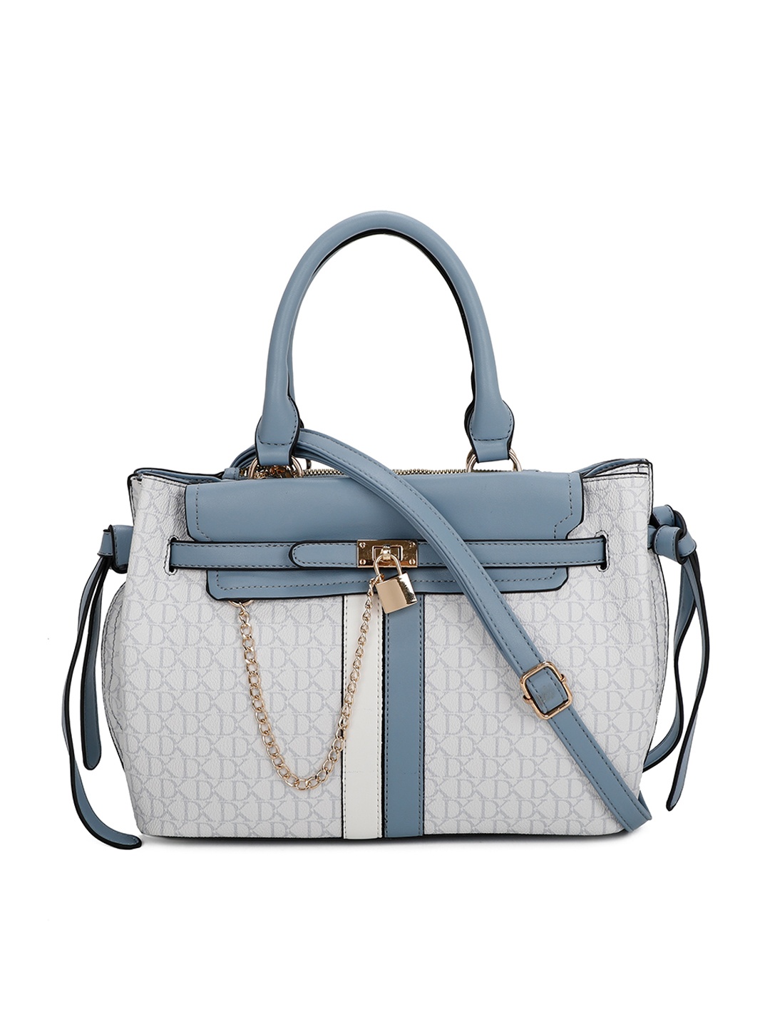 

Diana Korr Textured Structured Handheld Bag, Blue