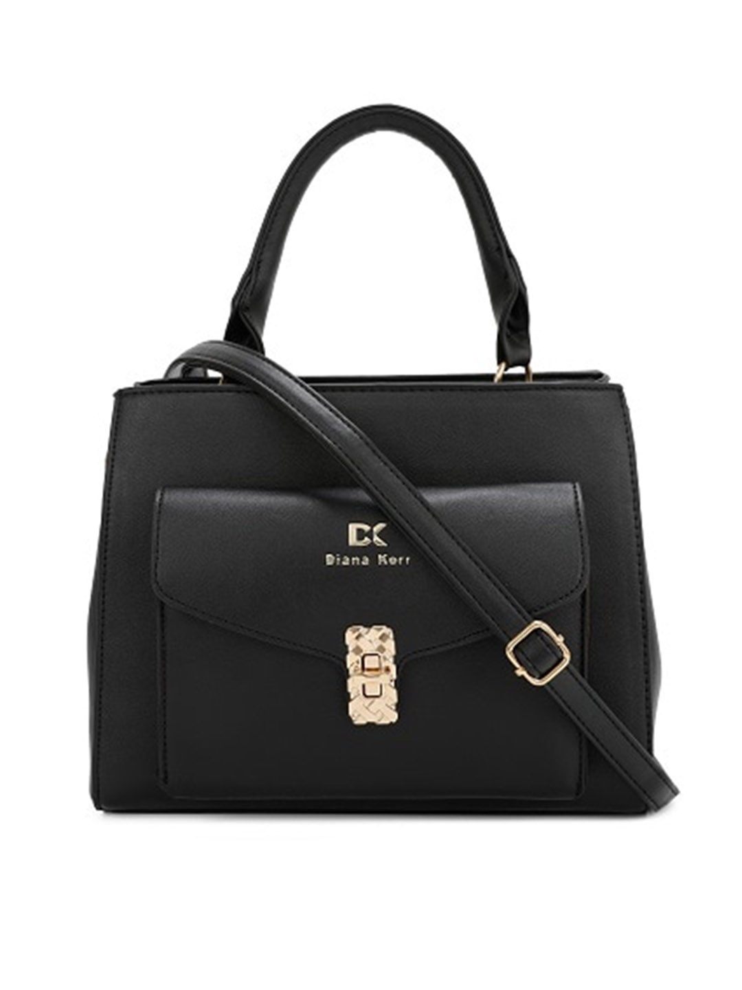 

Diana Korr Structured Handheld Bag, Black