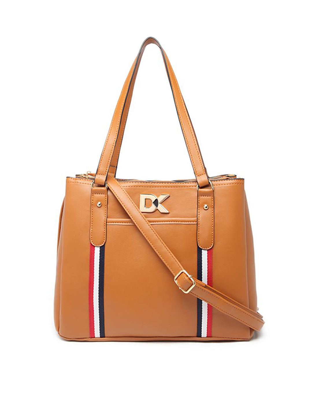 

Diana Korr Structured Shoulder Bag, Tan