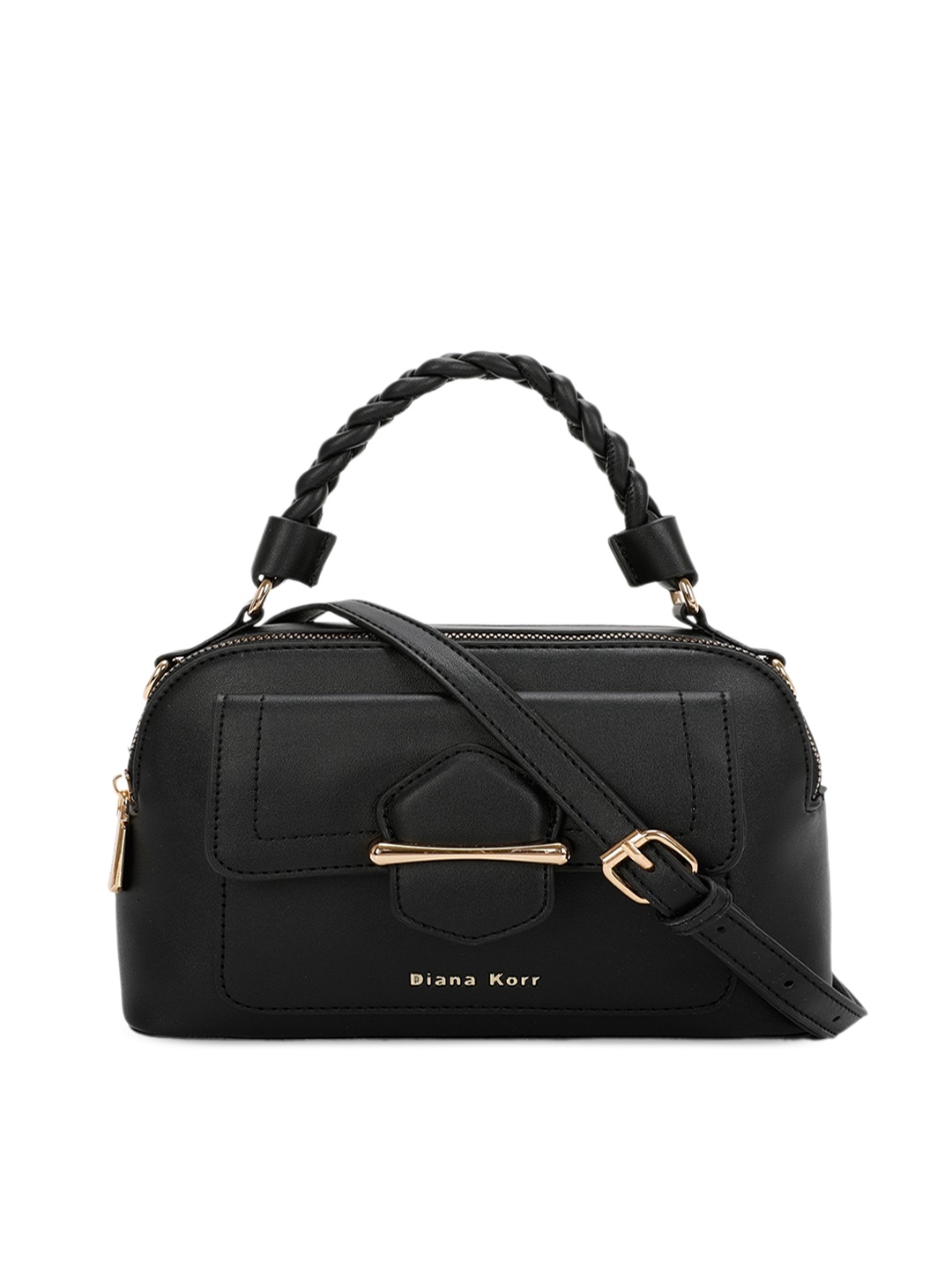 

Diana Korr Structured Handheld Bag, Black