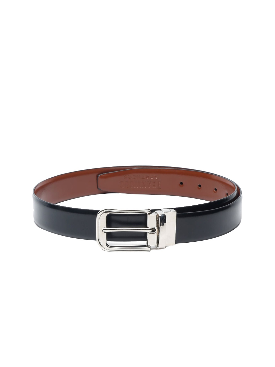 

Teakwood Leathers Men Set Of 2 Genuine Leather Belt & Wallet Accessory Gift Set, Brown