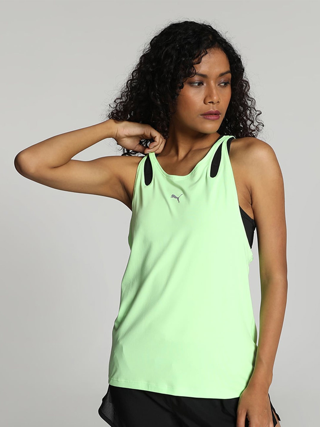 

Puma RUN CLOUDSPUN Tank Top, Lime green