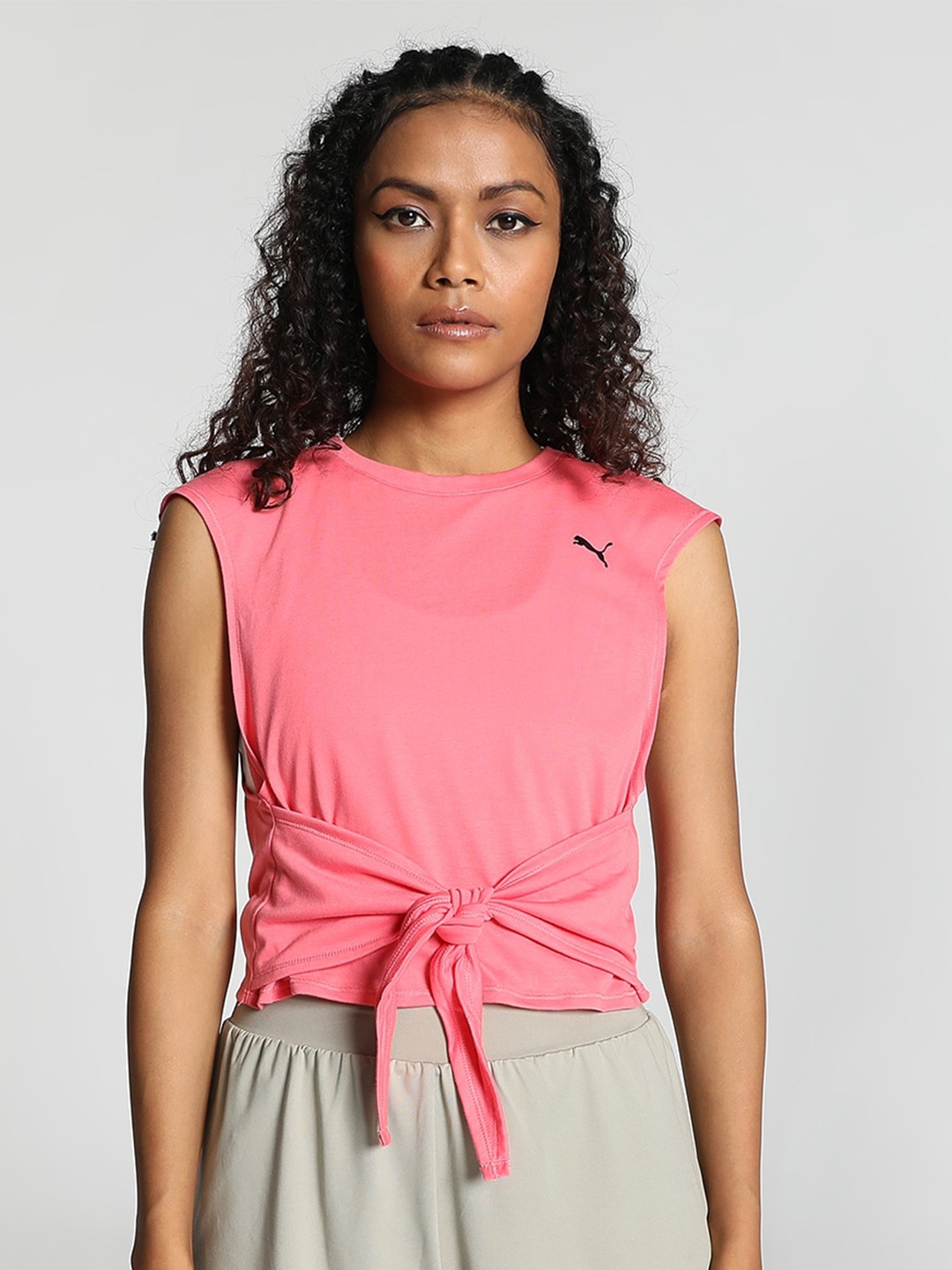 

Puma STUDIO SKIMMER Logo Sustainable T-shirt, Pink