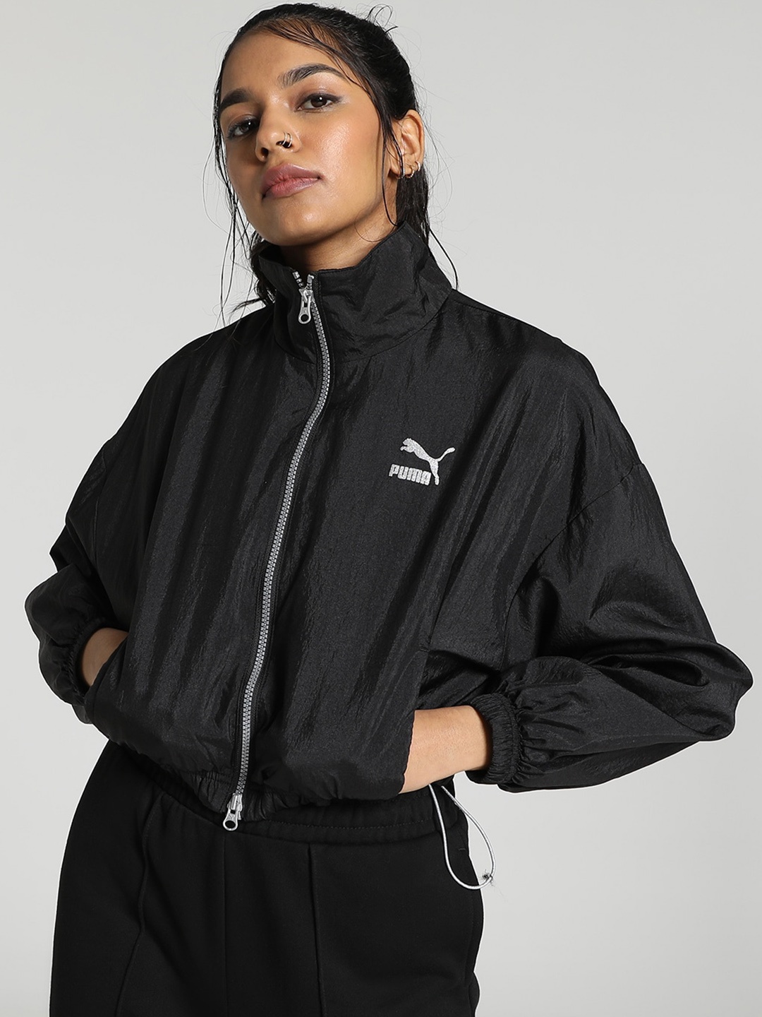 

Puma Star Quality Woven Sporty Jacket, Black