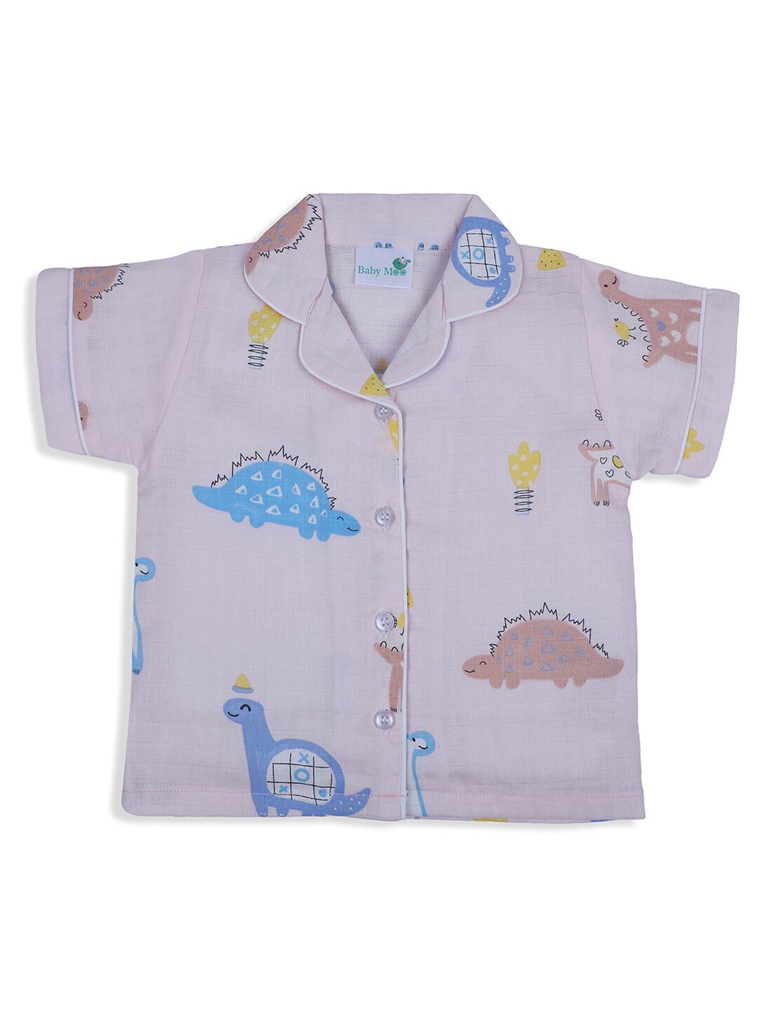 

Baby Moo Infants Girls Printed Shirt with Trousers, Lavender