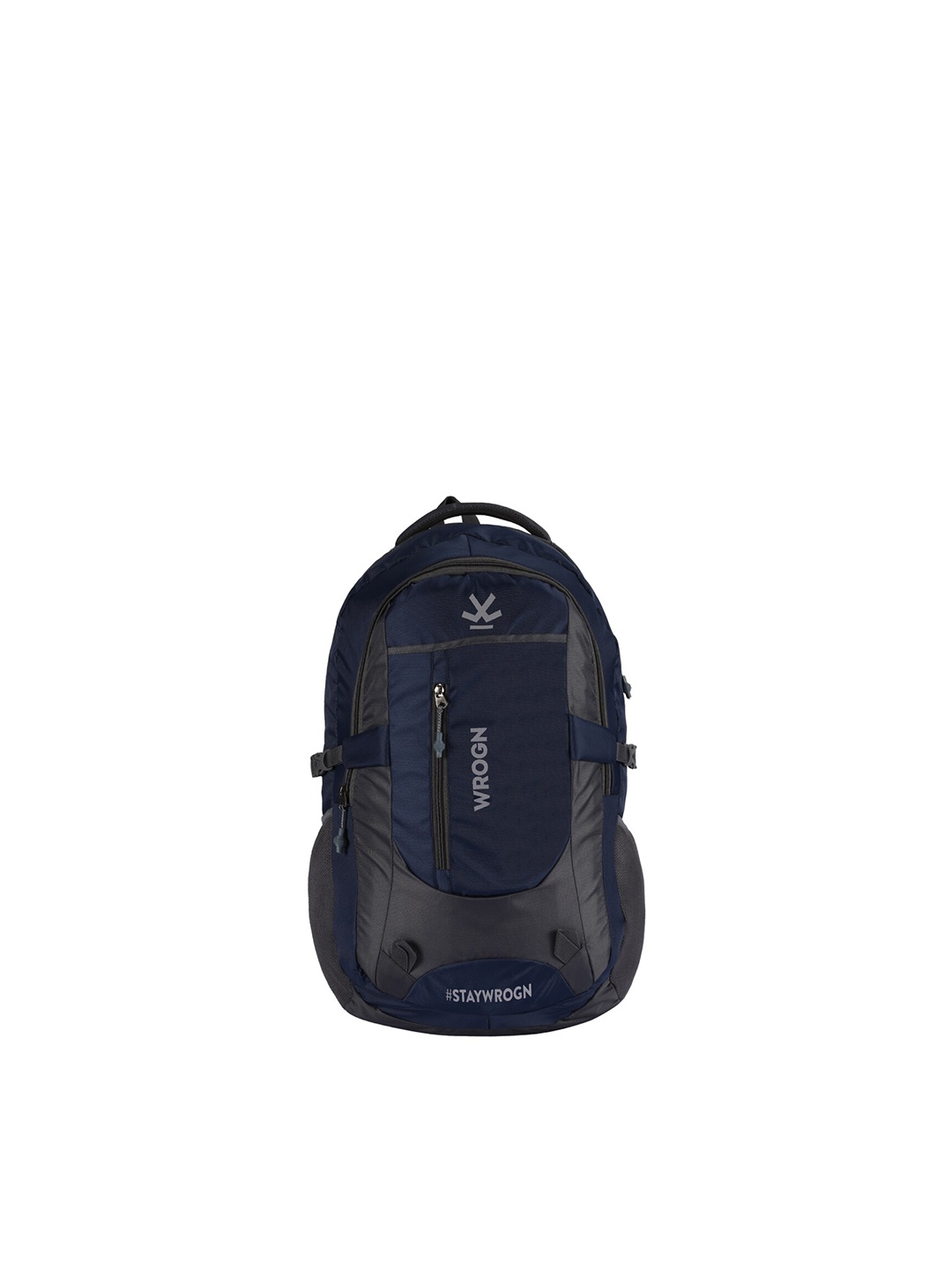 

WROGN Brand Logo Laptop Backpack, Blue