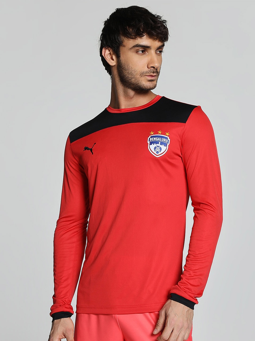 

Puma Men BFC GK Away Logo-Printed T-Shirt, Red