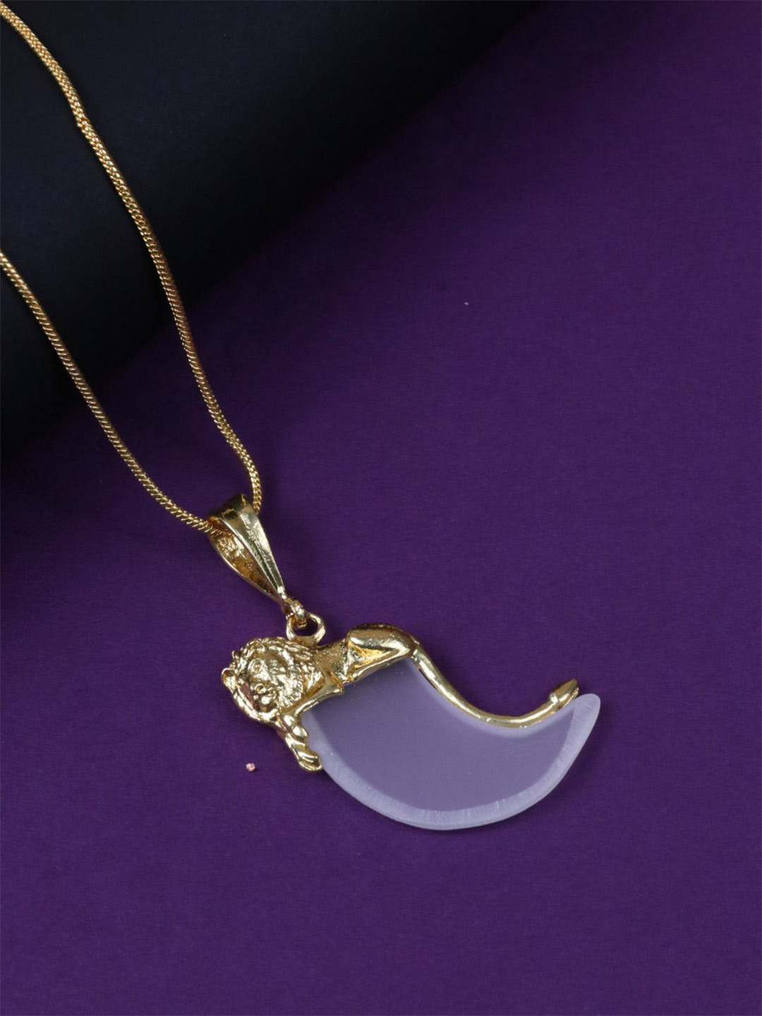 

LAFORWORD Men Brass Gold-Plated Chain