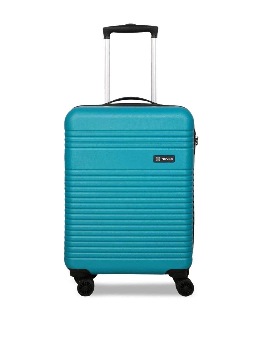 

NOVEX Hard-Sided Medium Trolley Suitcase, Turquoise blue