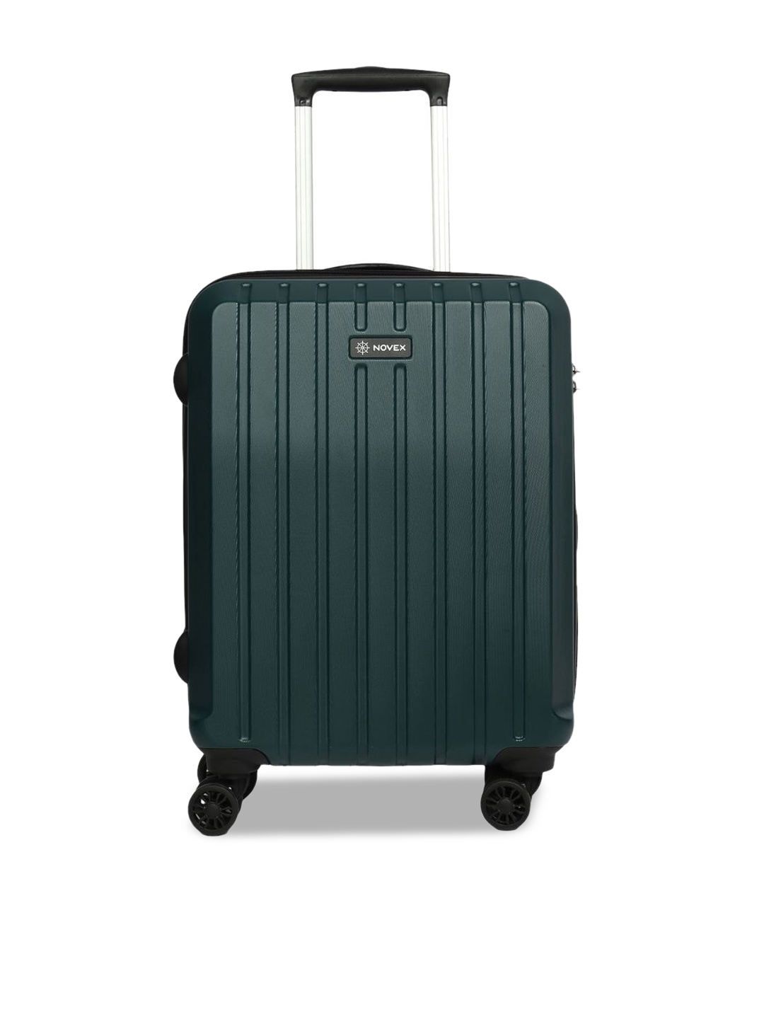 

NOVEX Large Hard-Sided Trolley Suitcase, Green