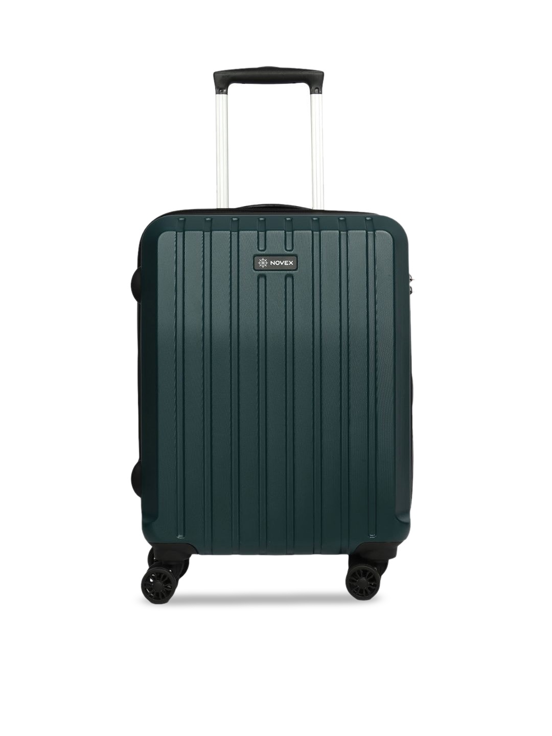 

NOVEX Textured Hard-Sided Cabin Trolley Suitcase, Green