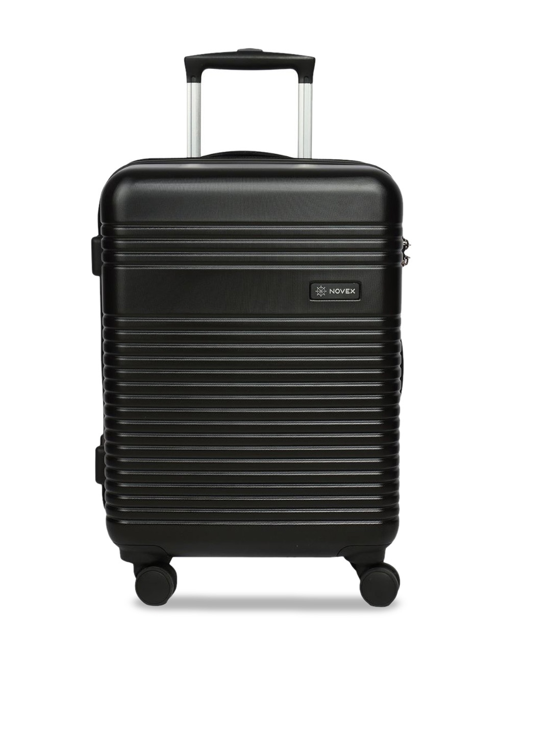 

NOVEX Hard-Sided Medium Trolley Suitcase, Black