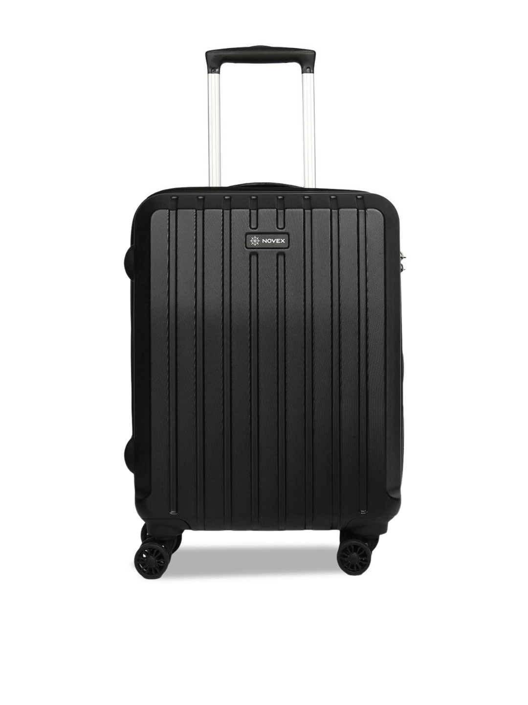 

NOVEX Medium Water-Resistant Hard-Sided Trolley Suitcase, Black