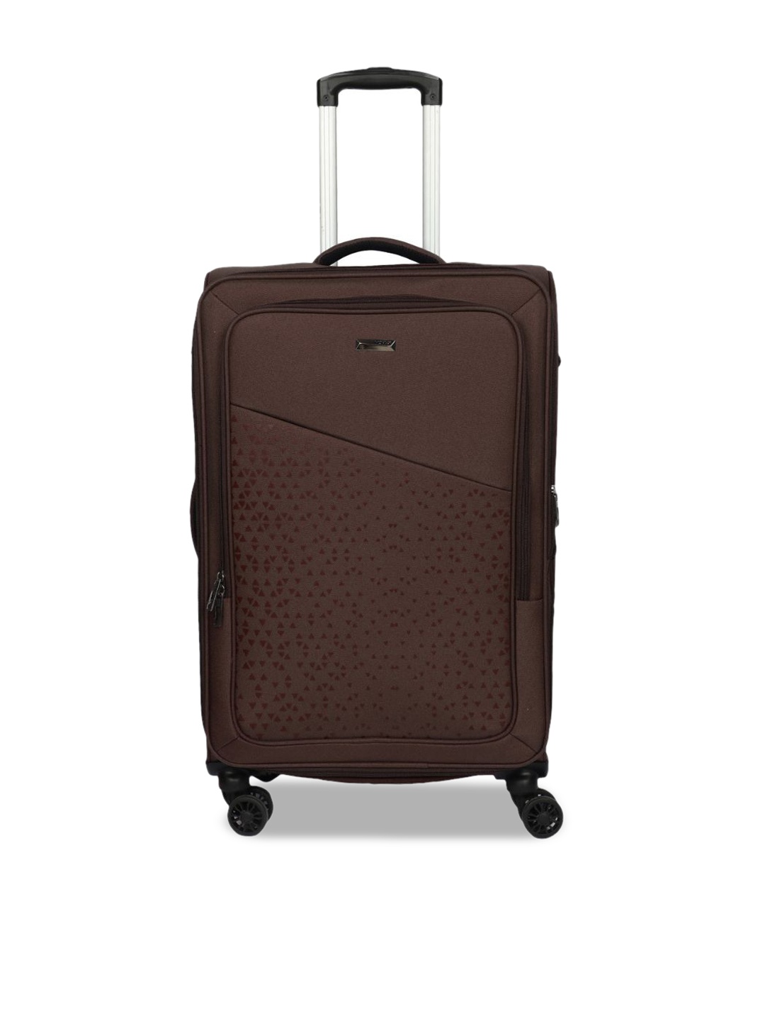 

NOVEX Soft-Sided Water Resistant Medium Trolley Suitcase, Brown