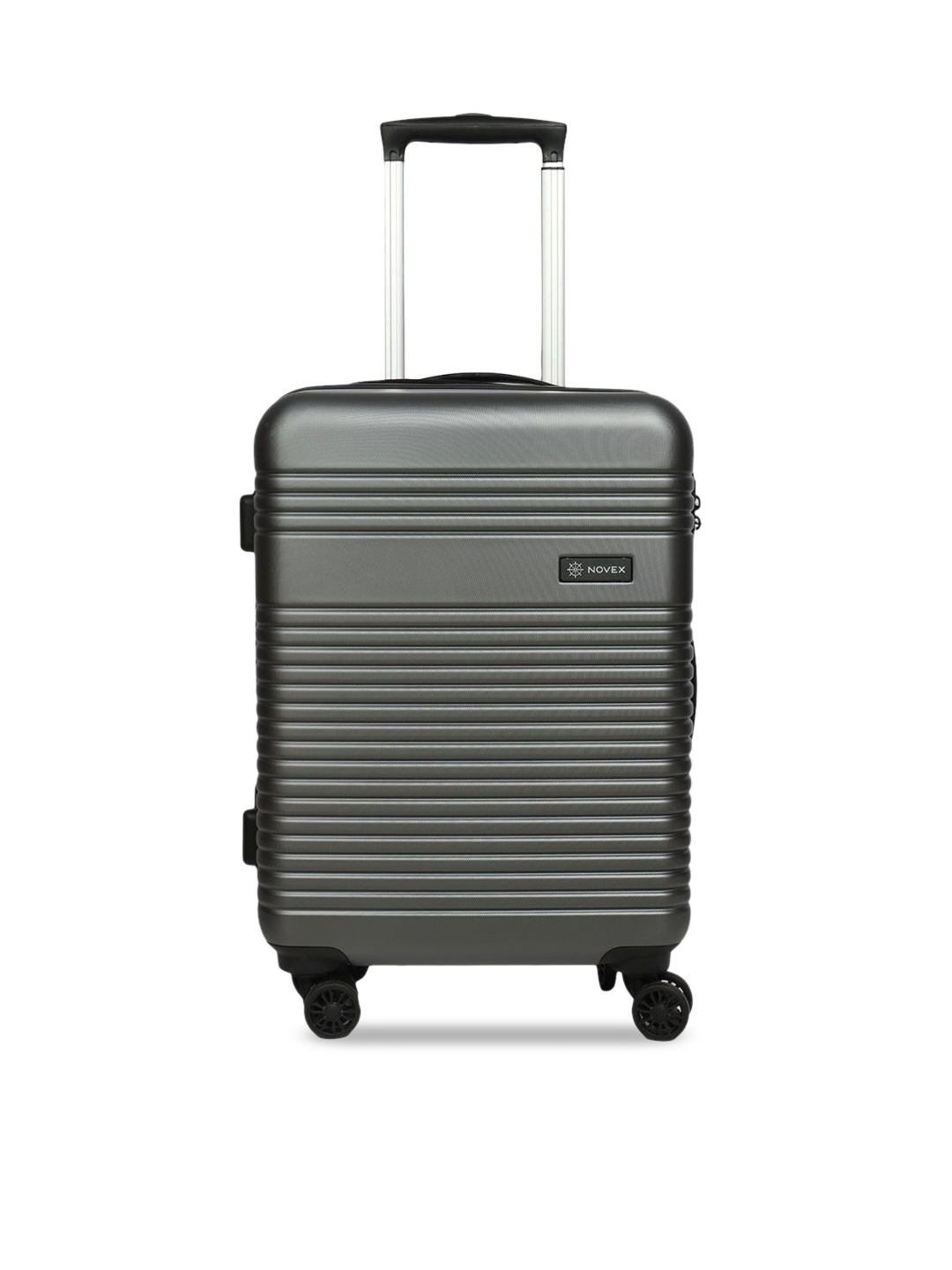 

NOVEX Cabin Hard-Sided Water-Resistant Trolley Suitcase, Grey