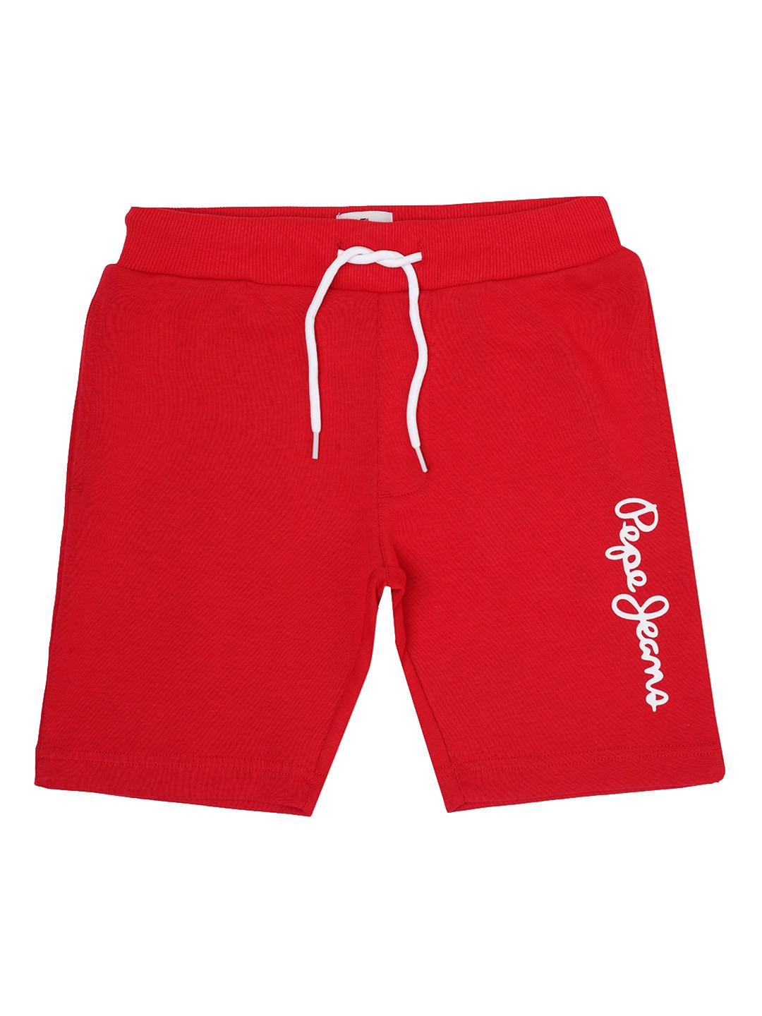 

Pepe Jeans Boys Mid Rise Casual Shorts, Red