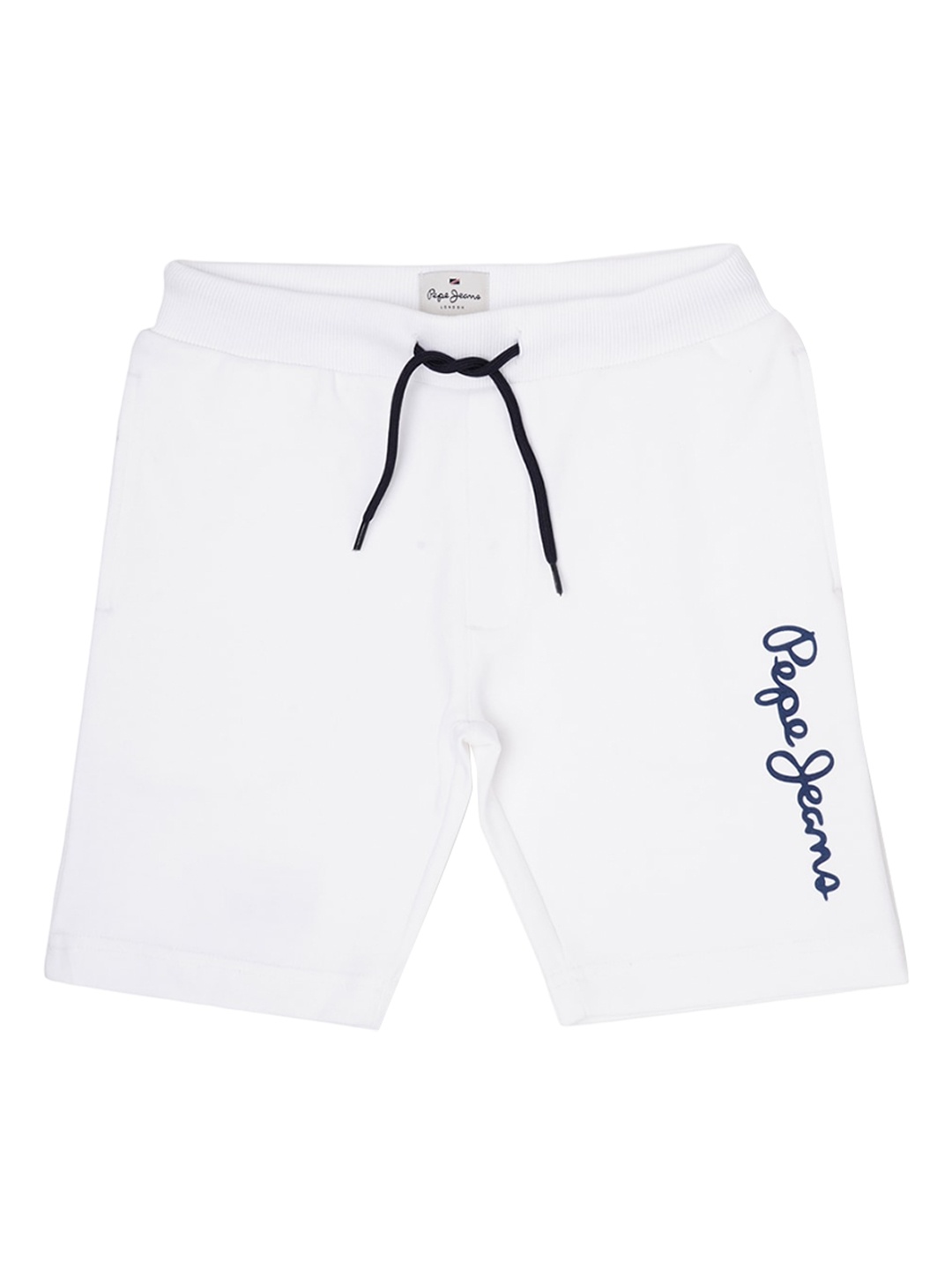 

Pepe Jeans Boys Mid Rise Casual Shorts, White