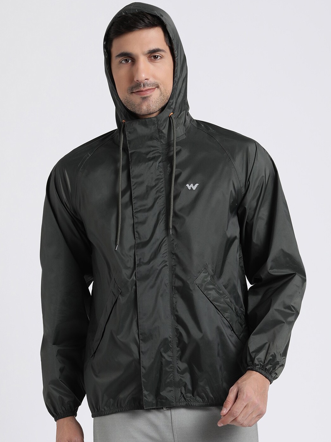 

Wildcraft Breathable Rain Jacket, Olive