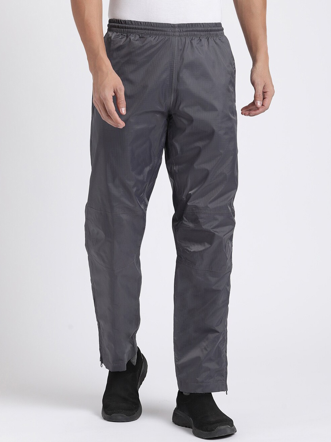 

Wildcraft Men Waterproof Rain Trousers, Grey