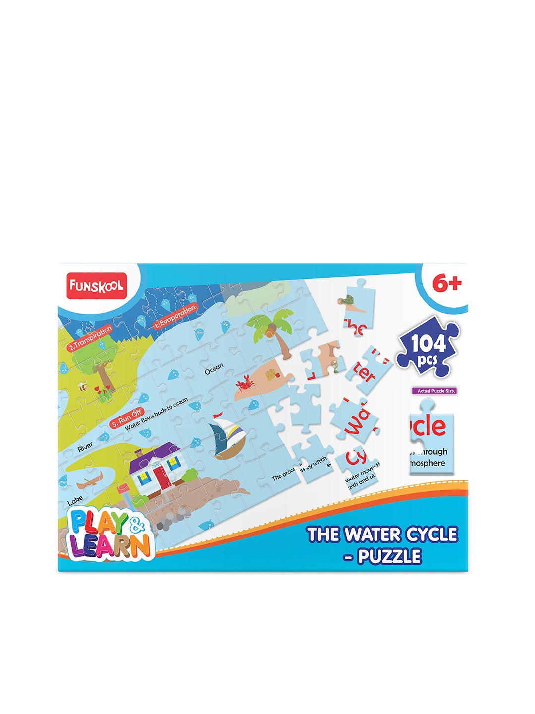 

Funskool Water Cycle Puzzle, Multi