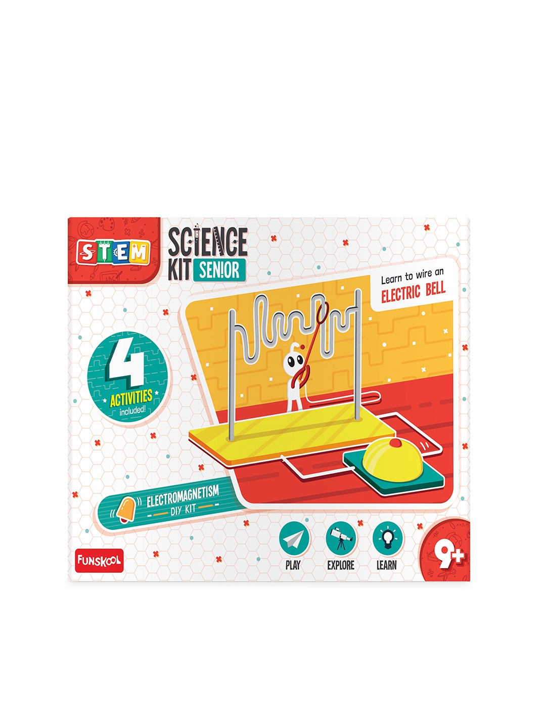 

Funskool Stem 4-in-1 Activities Science Kit Senior For Age 9+ Years, Multi