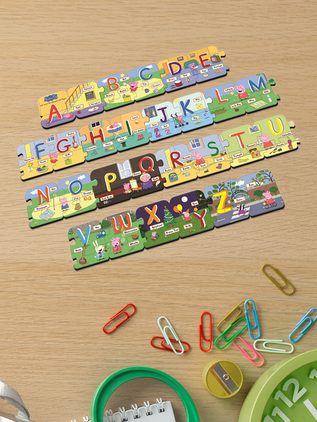 

Funskool Peppa Pig Alphabet Floor Puzzle, Multi