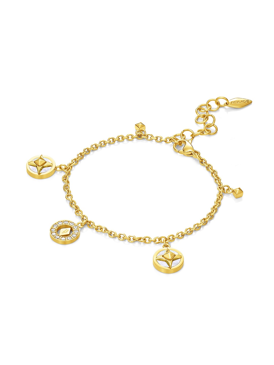 

Police Women Charm Bracelet, Gold