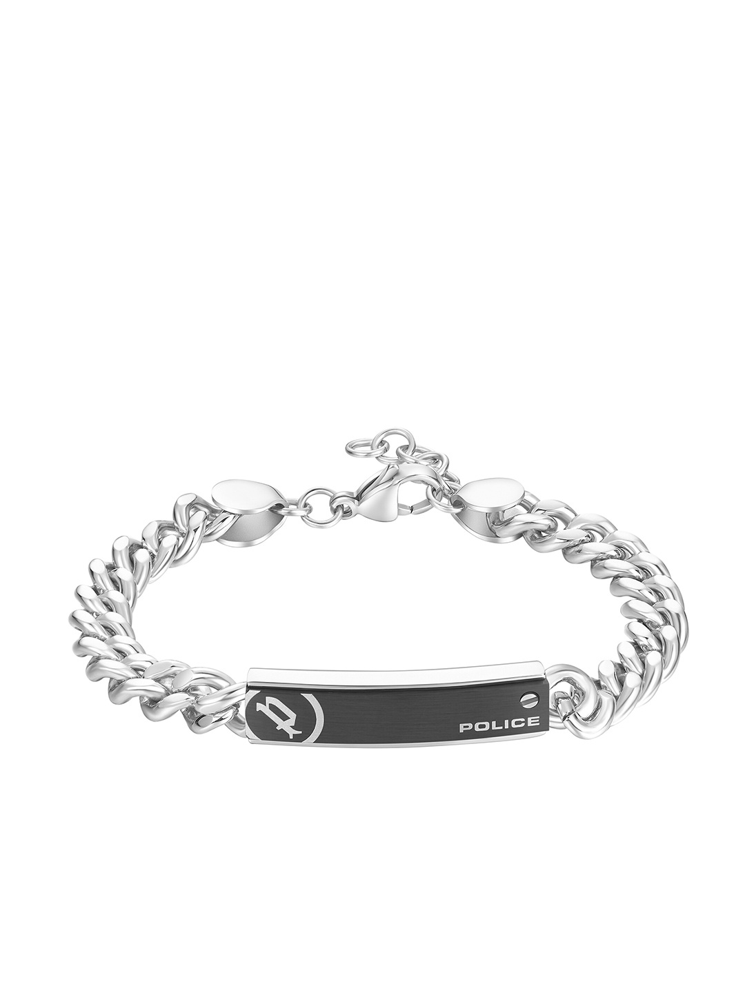 

Police Men Link Bracelet, Silver