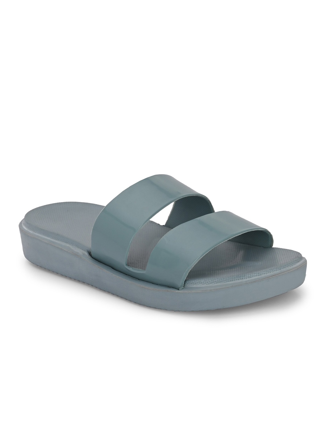 

The Roadster Lifestyle Co. Women Two Strap Croslite Sliders, Teal