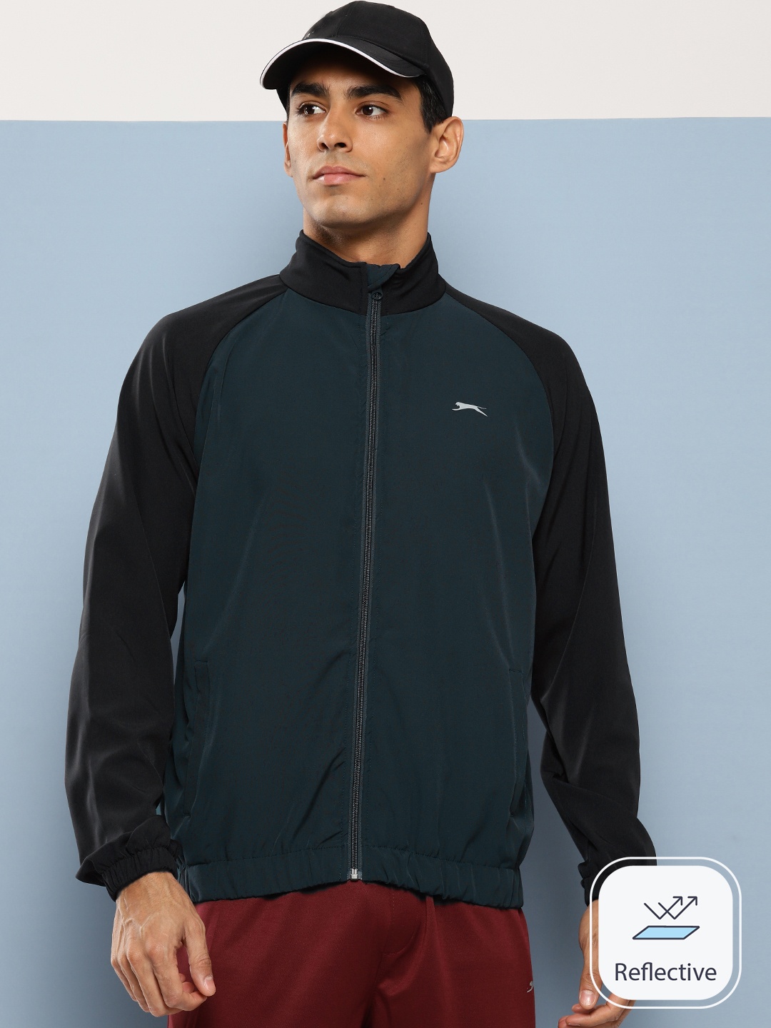 

Slazenger Ultra-Dry Sporty Jacket, Charcoal