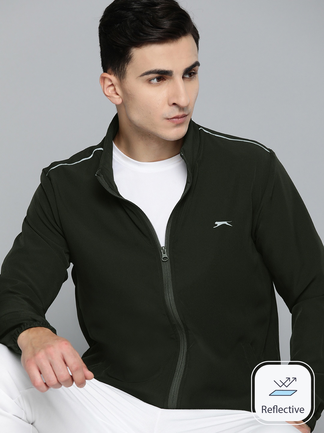 

Slazenger Ultra Dry Sports Jacket, Olive
