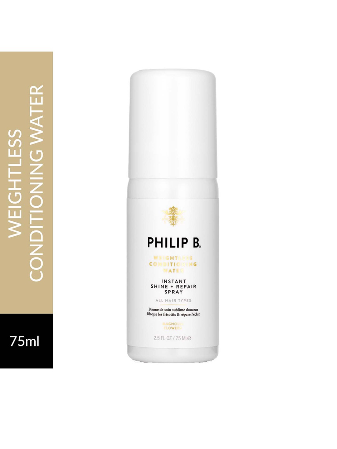 

Philip B Weightless Conditioning Water Instant Shine & Repair Spray - 75ml, White