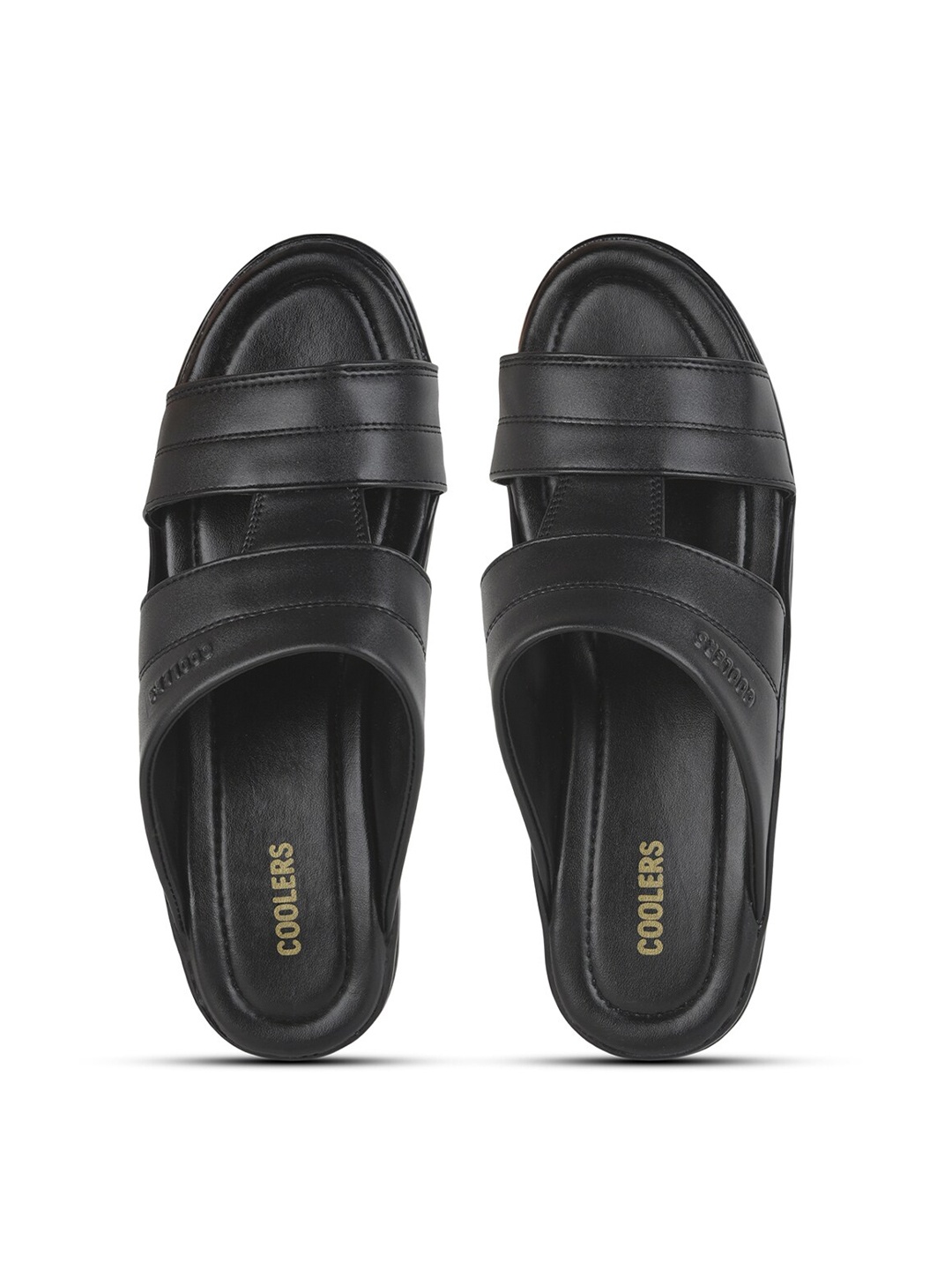 

Liberty Men Open Toe Comfort Sandals, Black