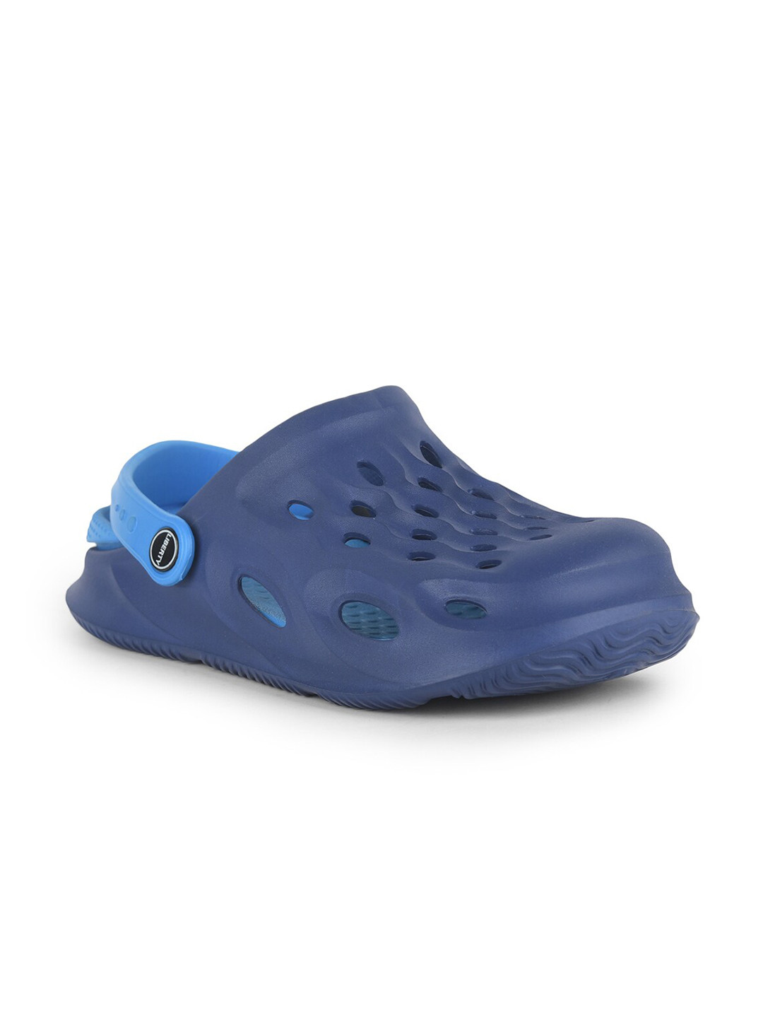 

Liberty Men Self Design Clogs, Navy blue