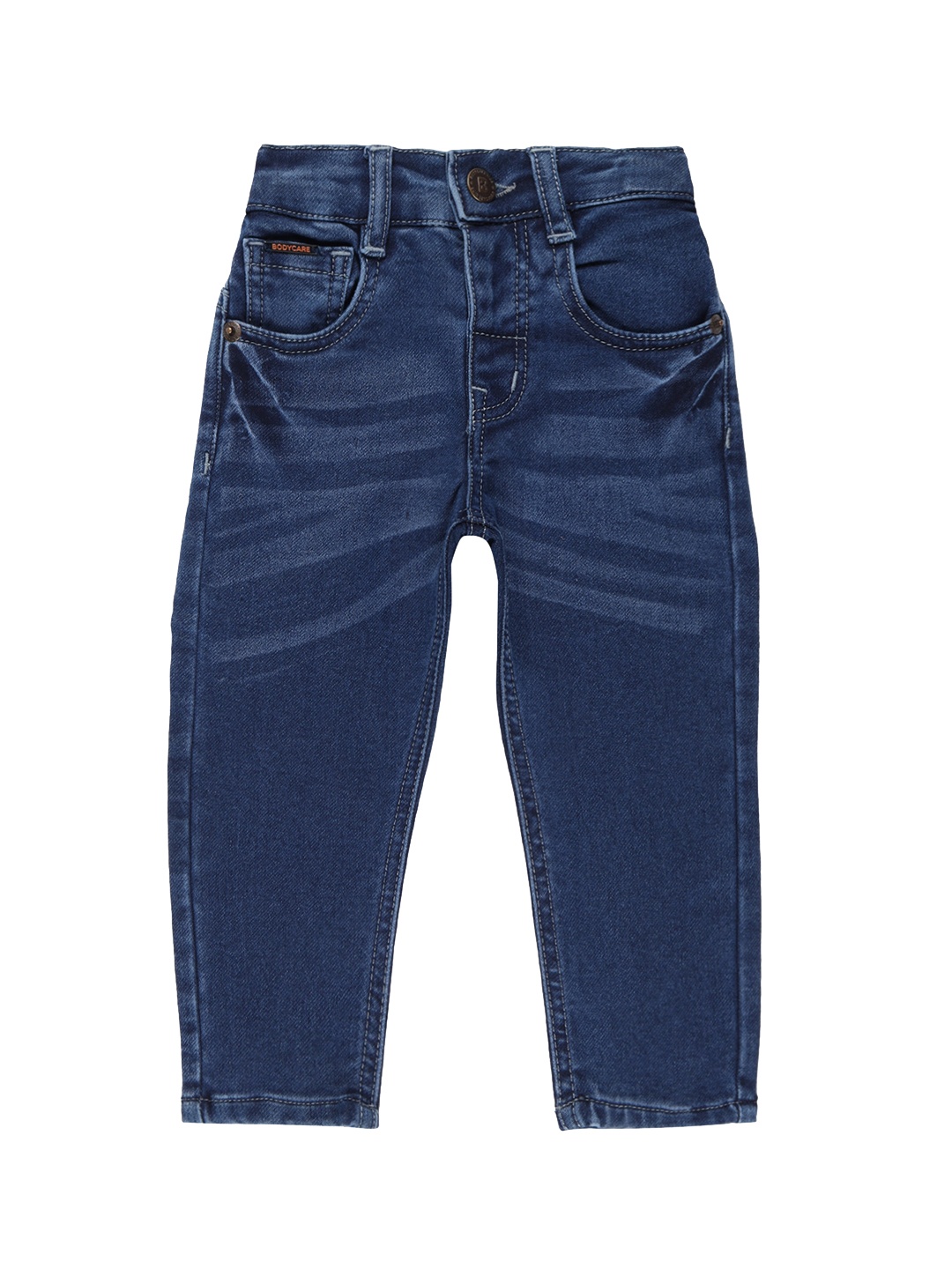 

Bodycare Girls Mid-Rise Stretchable Jeans, Navy blue