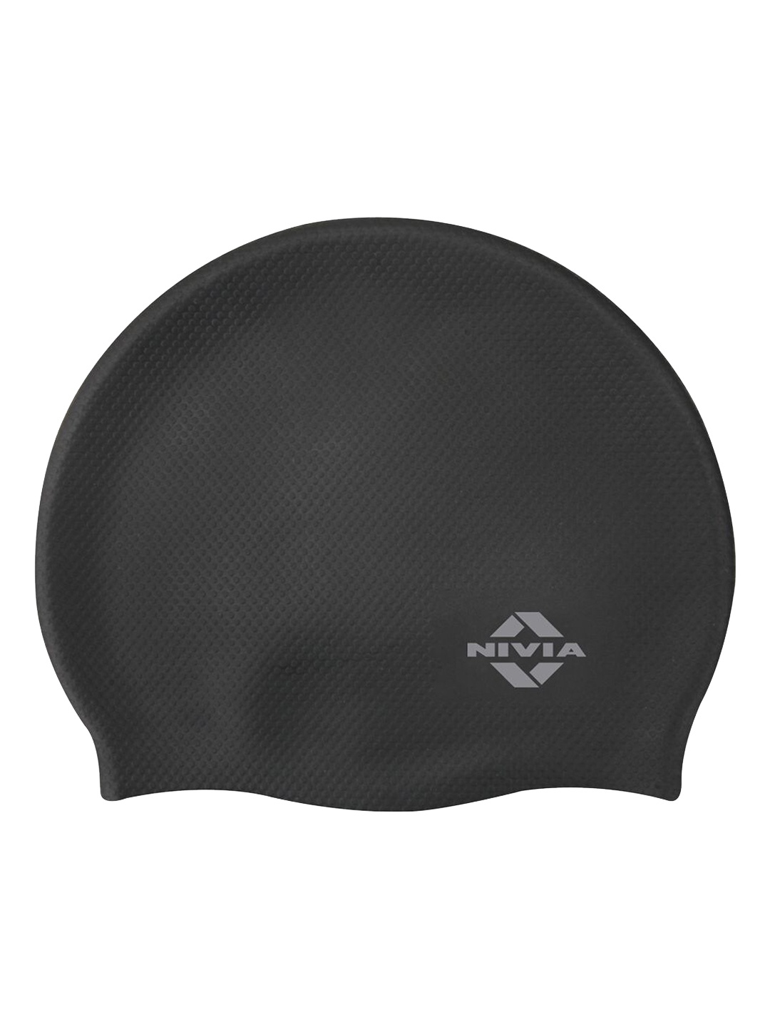 

NIVIA Pro Silicone Swimming Cap, Black