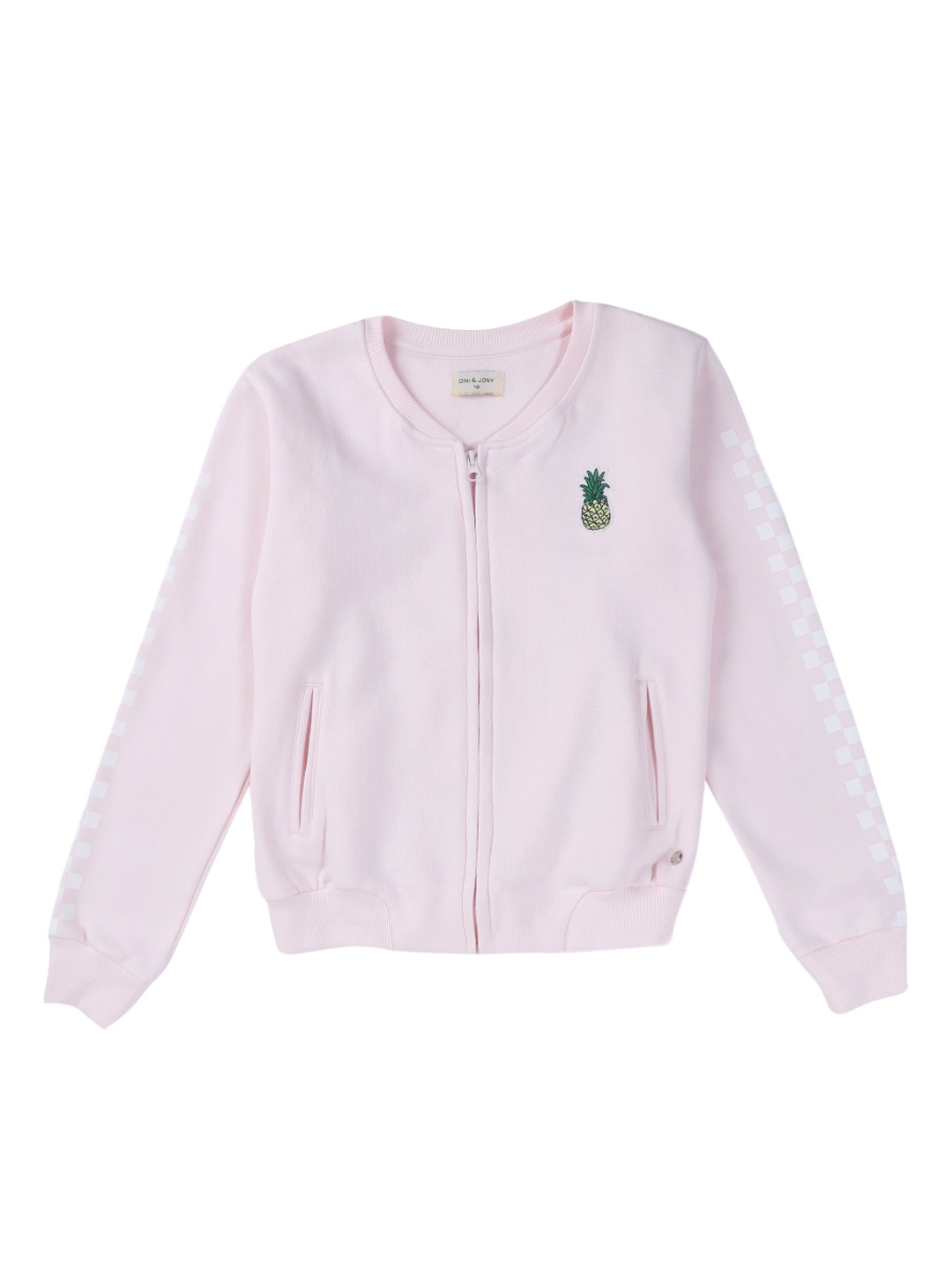 

Gini and Jony Girls Knitted Fleece Sweatshirt, Pink