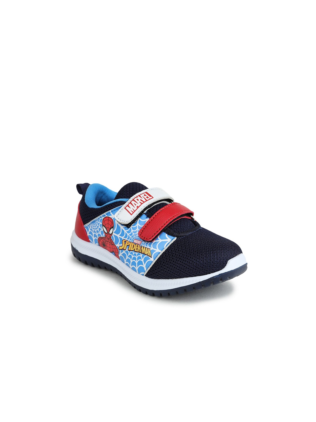 

toothless Boys Spiderman Mesh Marking Walking Shoes, Navy blue