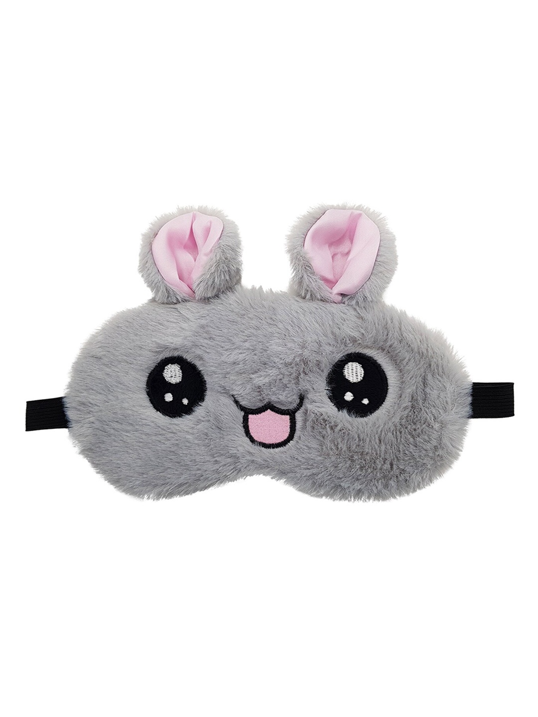 

JENNA Kitty Fur Sleeping Eye Shade Mask, Grey