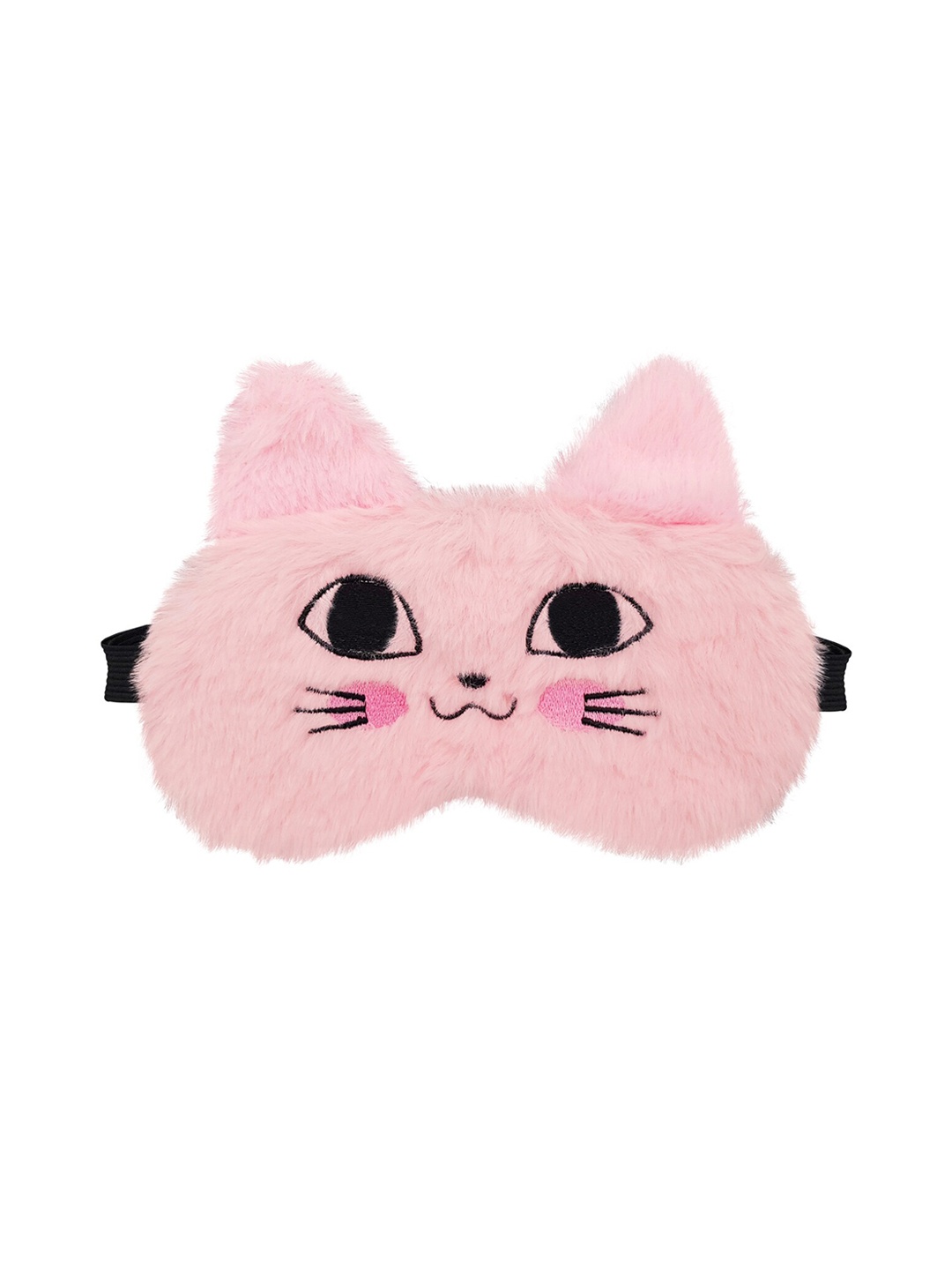 

JENNA Cute TomCat Fur Face Sleeping Eye Shade Mask, Pink