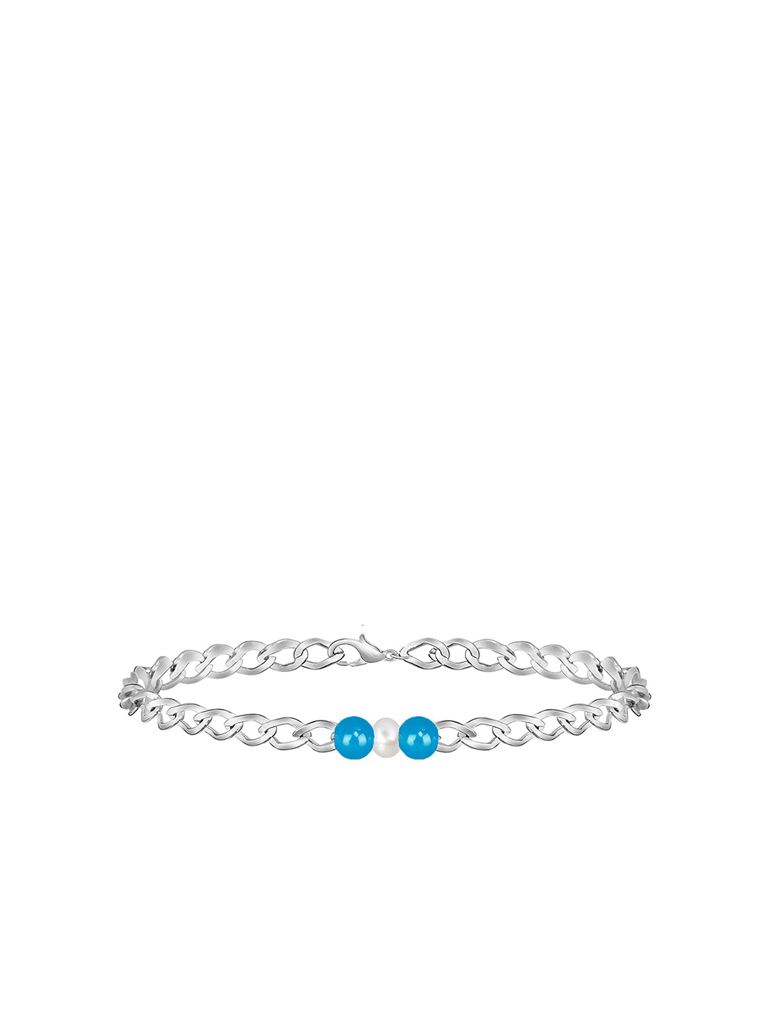 

Mikado Women Crystals Silver-Plated Link Bracelet