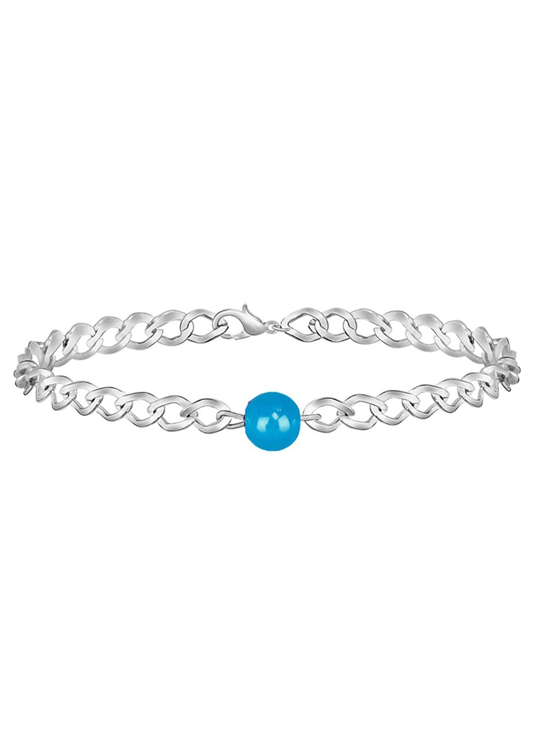

Mikado Women Crystals Link Bracelet, Silver