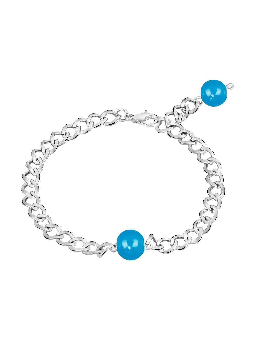 

Mikado Crystals Silver-Plated Link Bracelet