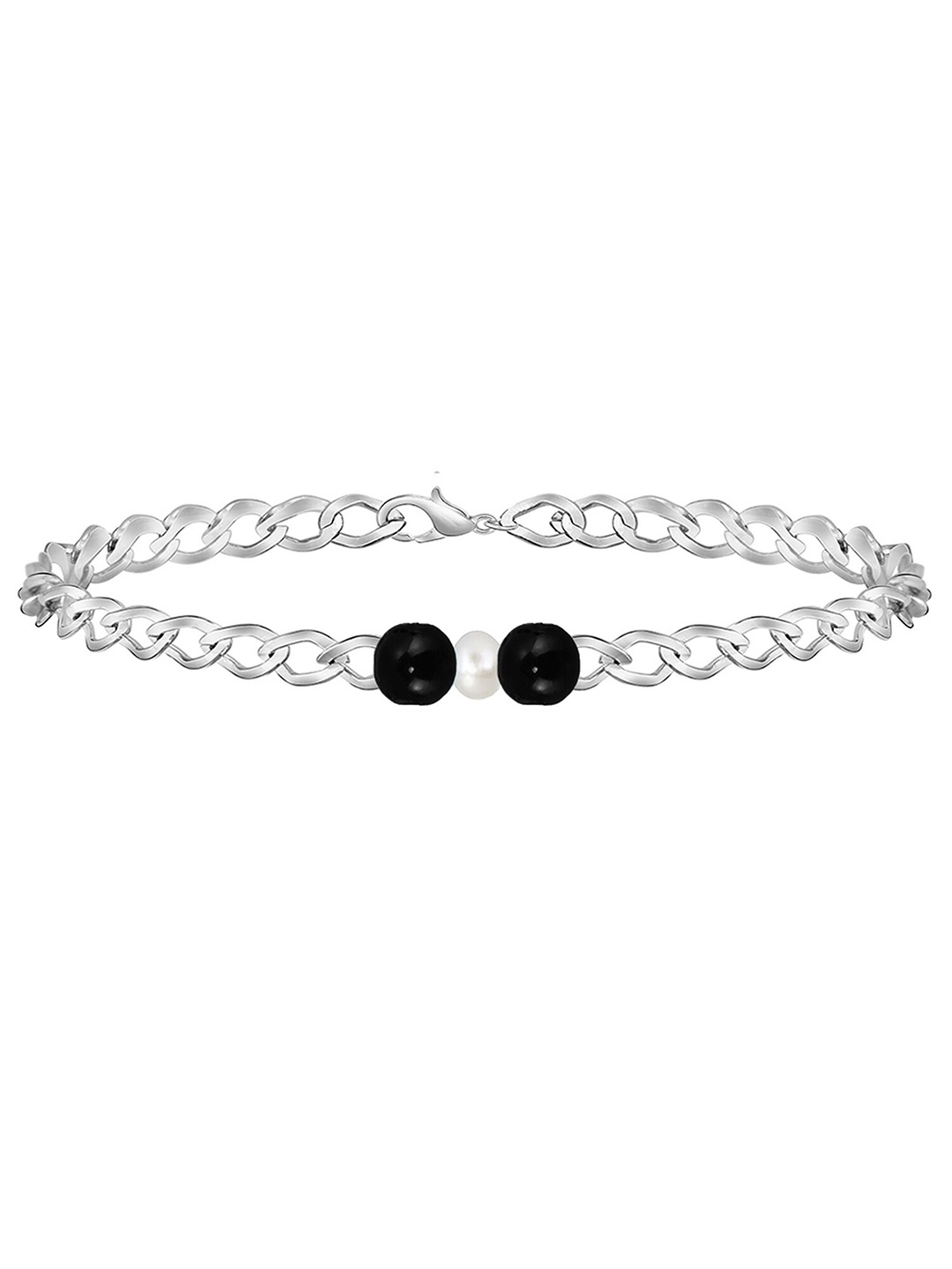 

Mikado Women Crystals Silver-Plated Link Bracelet