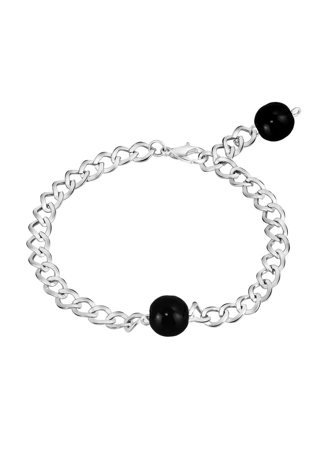 

Mikado Crystals Link Bracelet, Silver