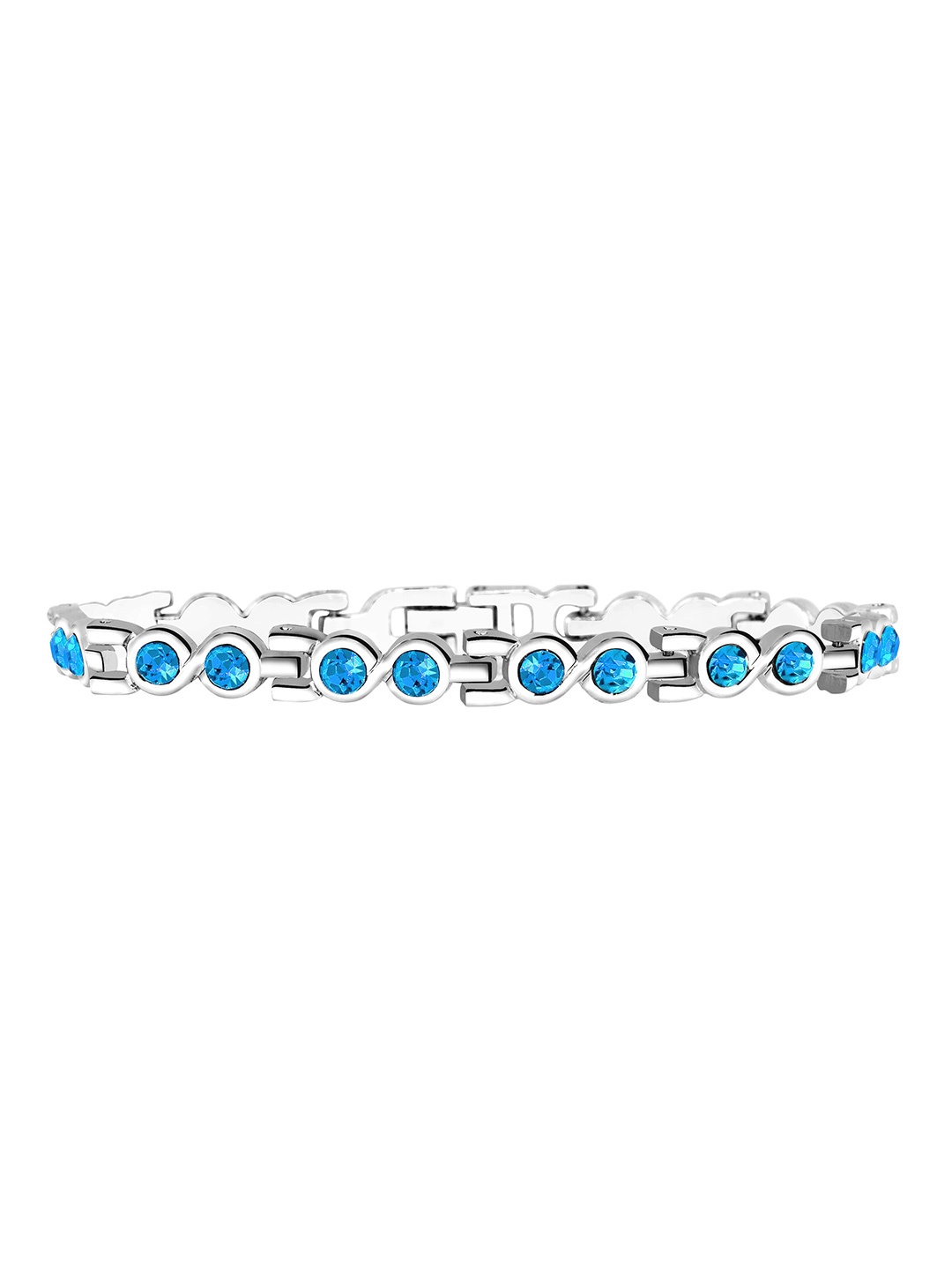 

Mikado Silver-Plated Beaded Link Bracelet