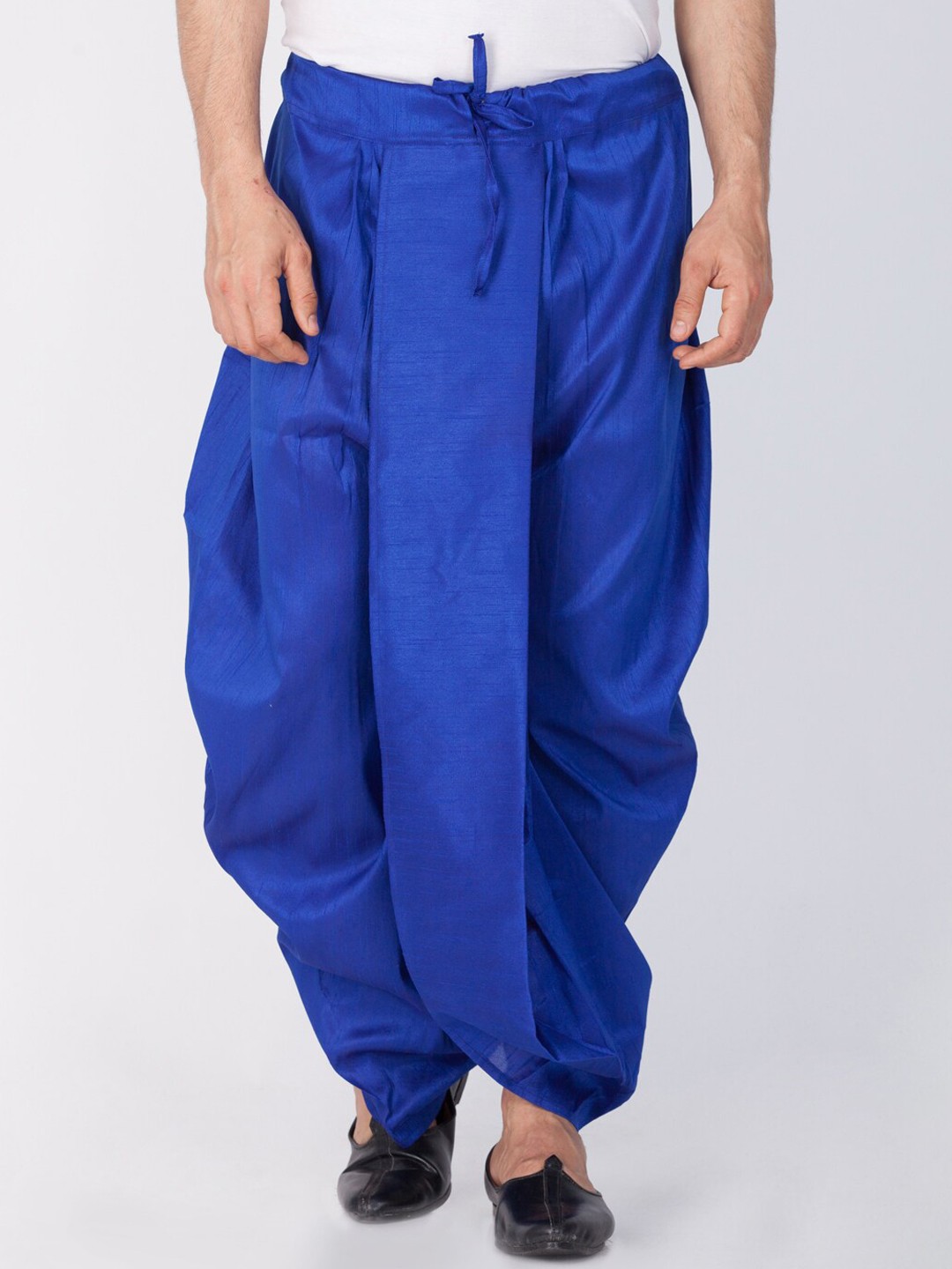 

VASTRAMAY By Vastramay Men Relaxed-Fit Ethnic Dhoti Pant, Blue