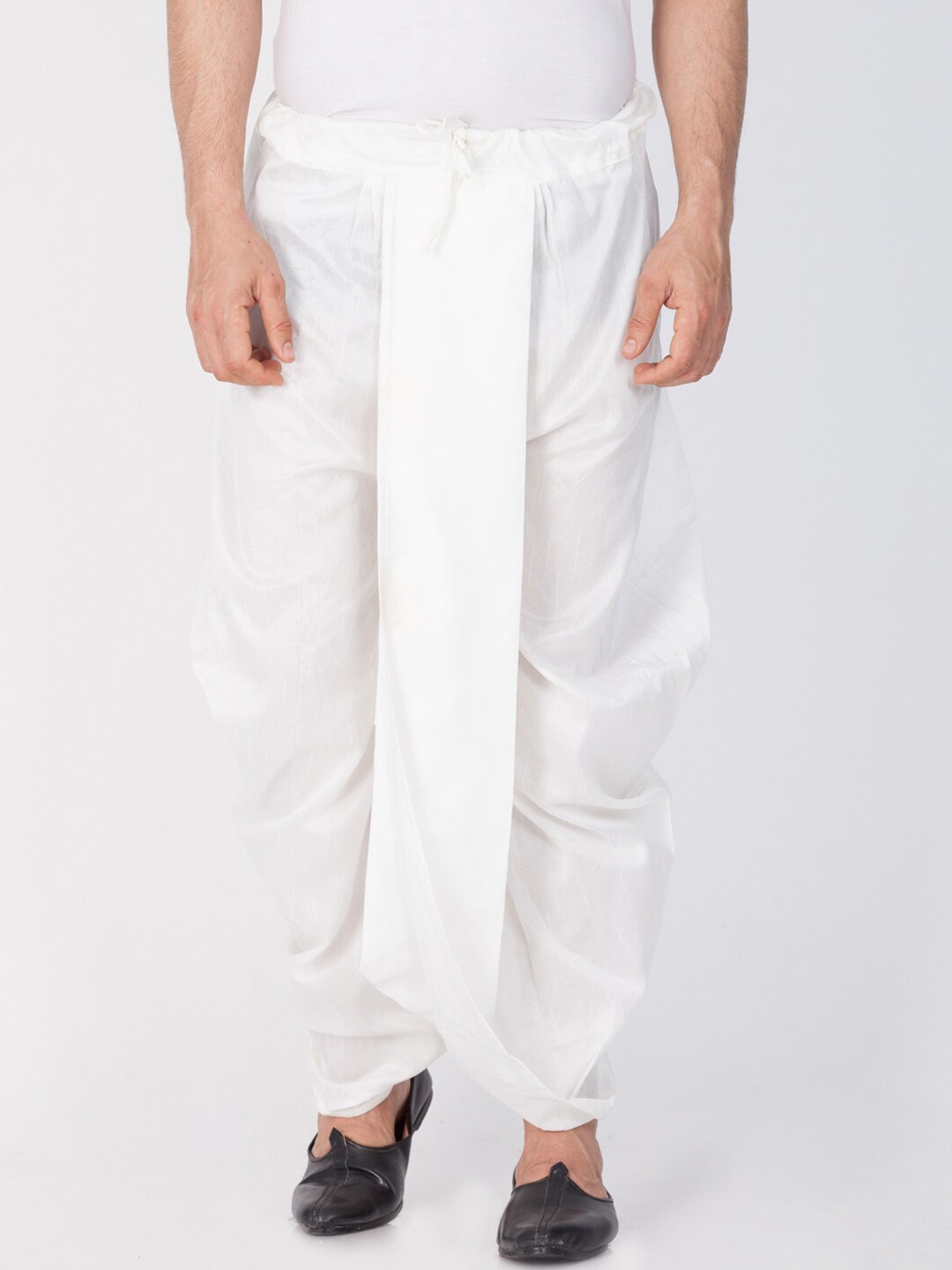 

VASTRAMAY By Vastramay Men Relaxed-Fit Ethnic Dhoti Pant, White