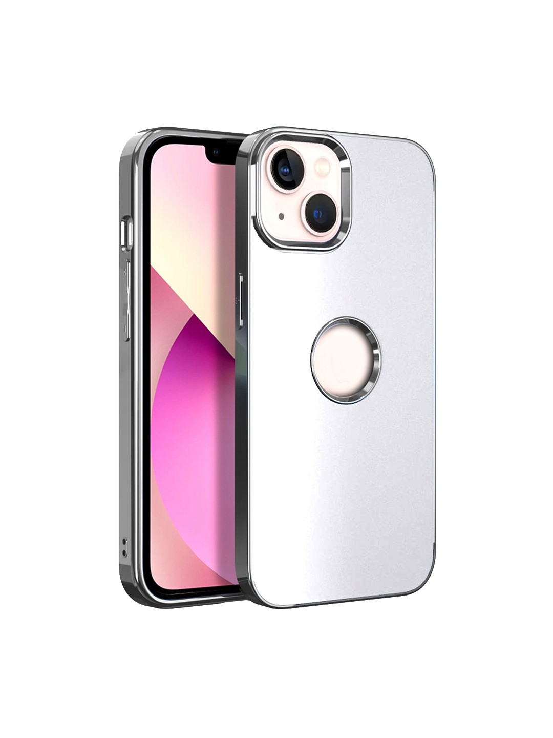 

Karwan Anti-Scratch Compatible iPhone 14 Back Case, White
